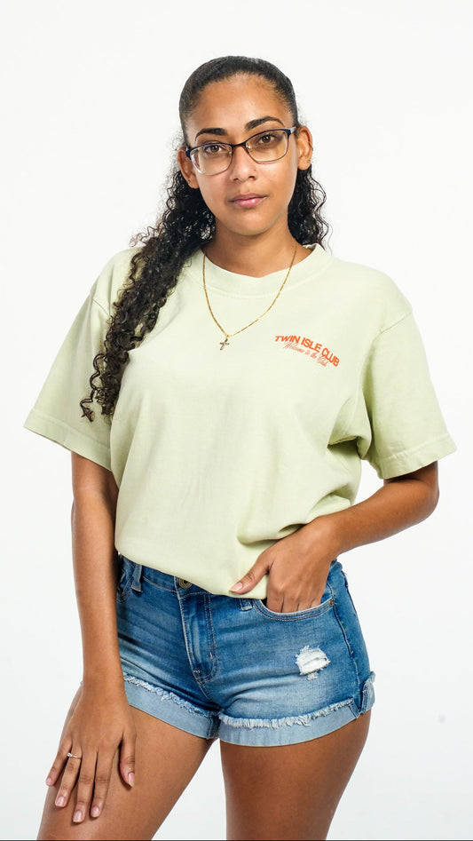 Heavyweight Tee Pistachio