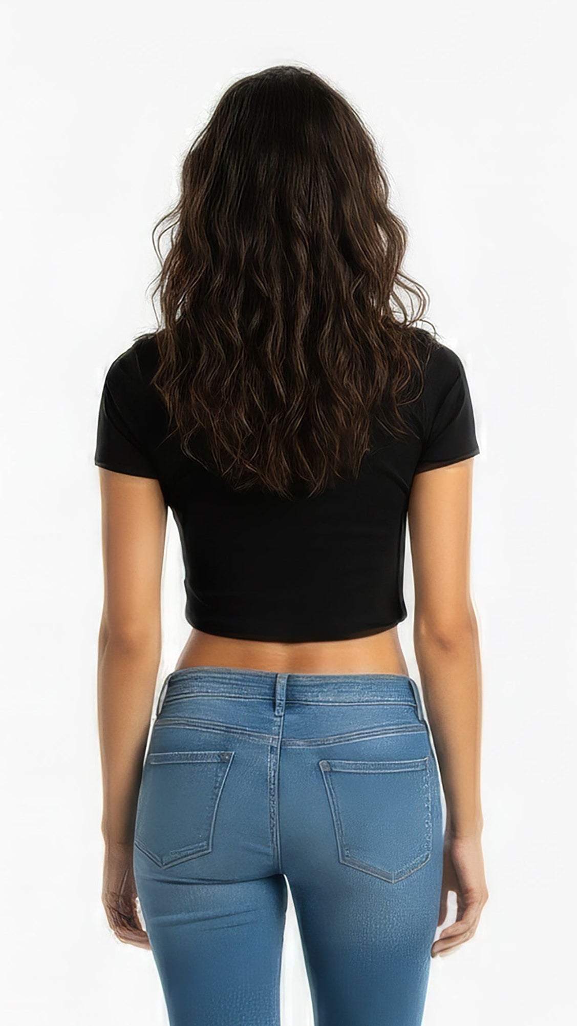 Baby Tee Black – Twin Isle Club