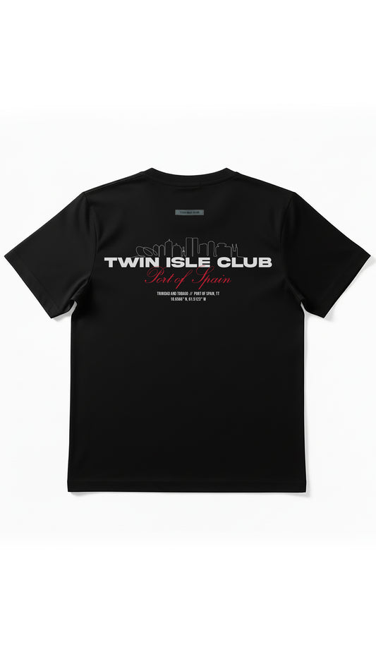 Classic Tee Black "Capital"