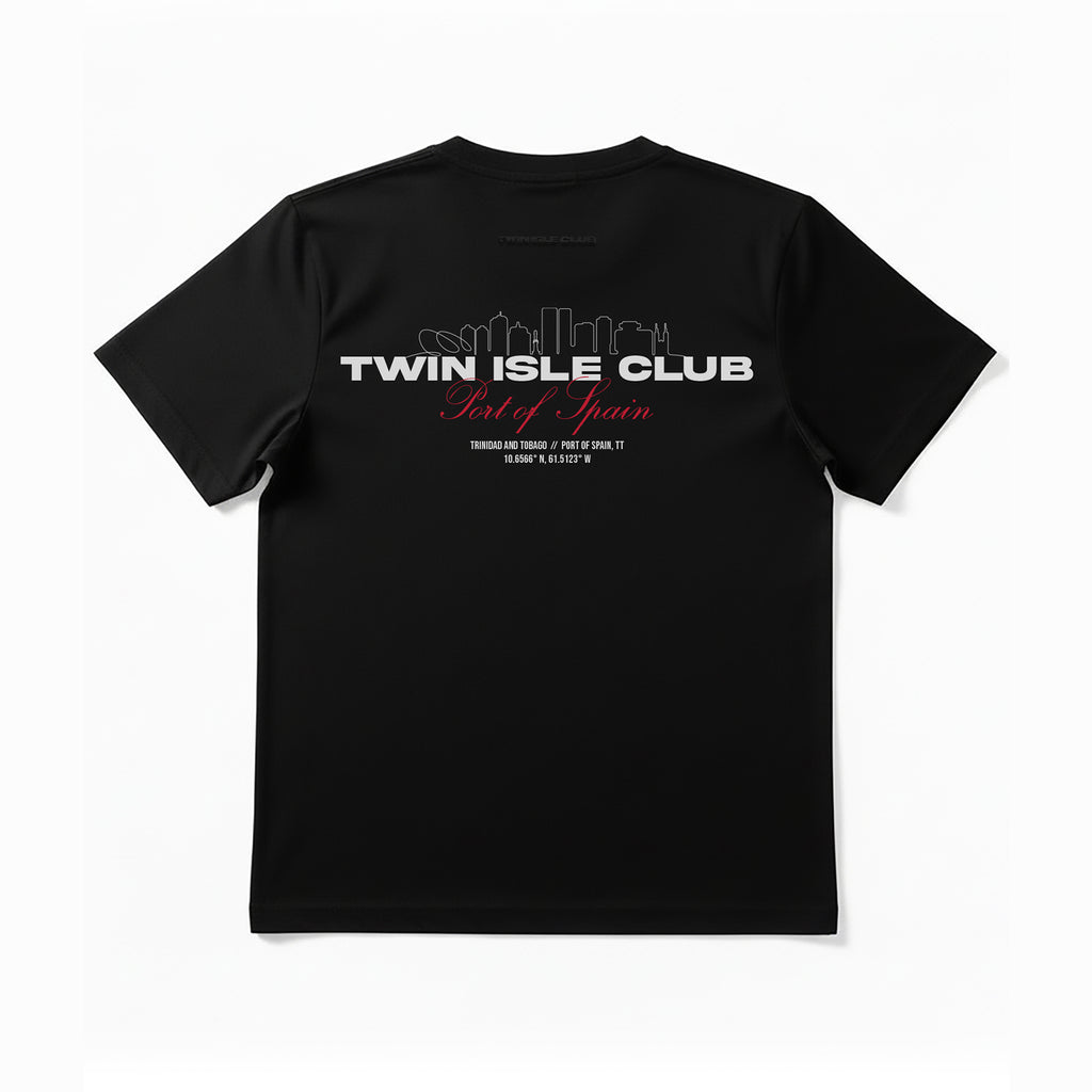 Classic Tee Black "Capital"