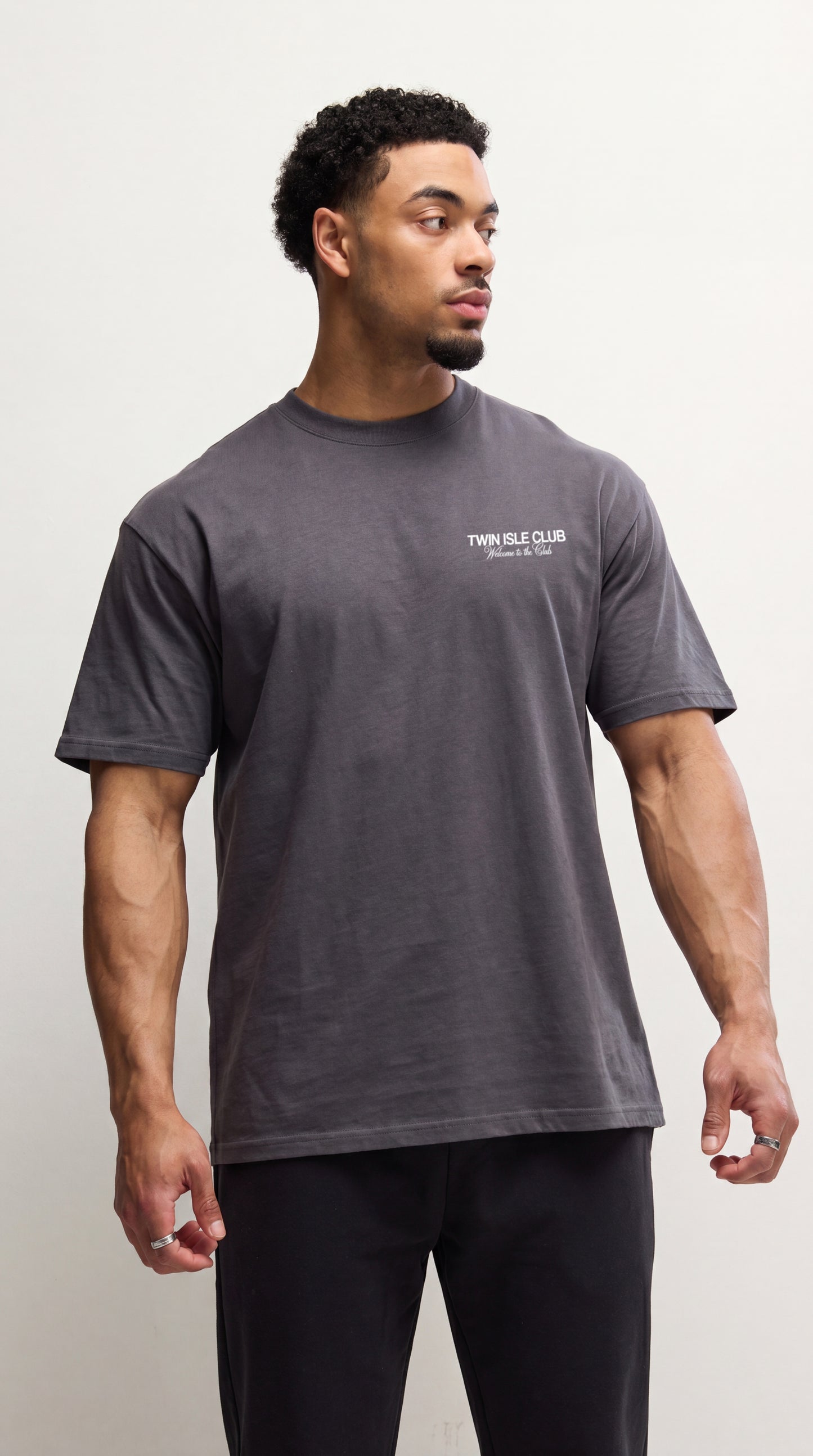 Oversized Tee Asphalt