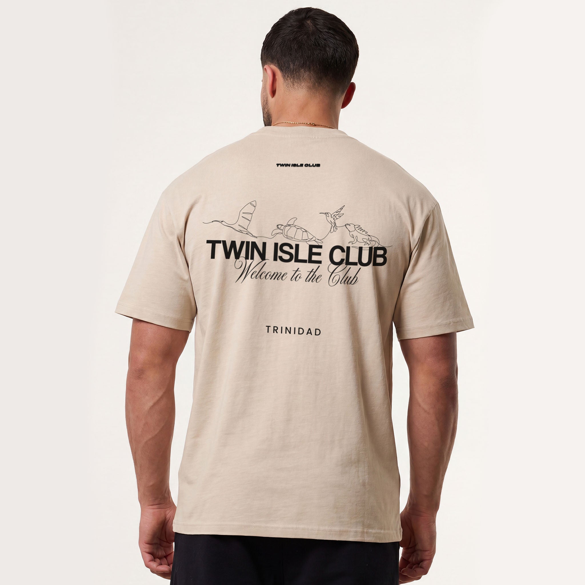 Oversized Tee Beige