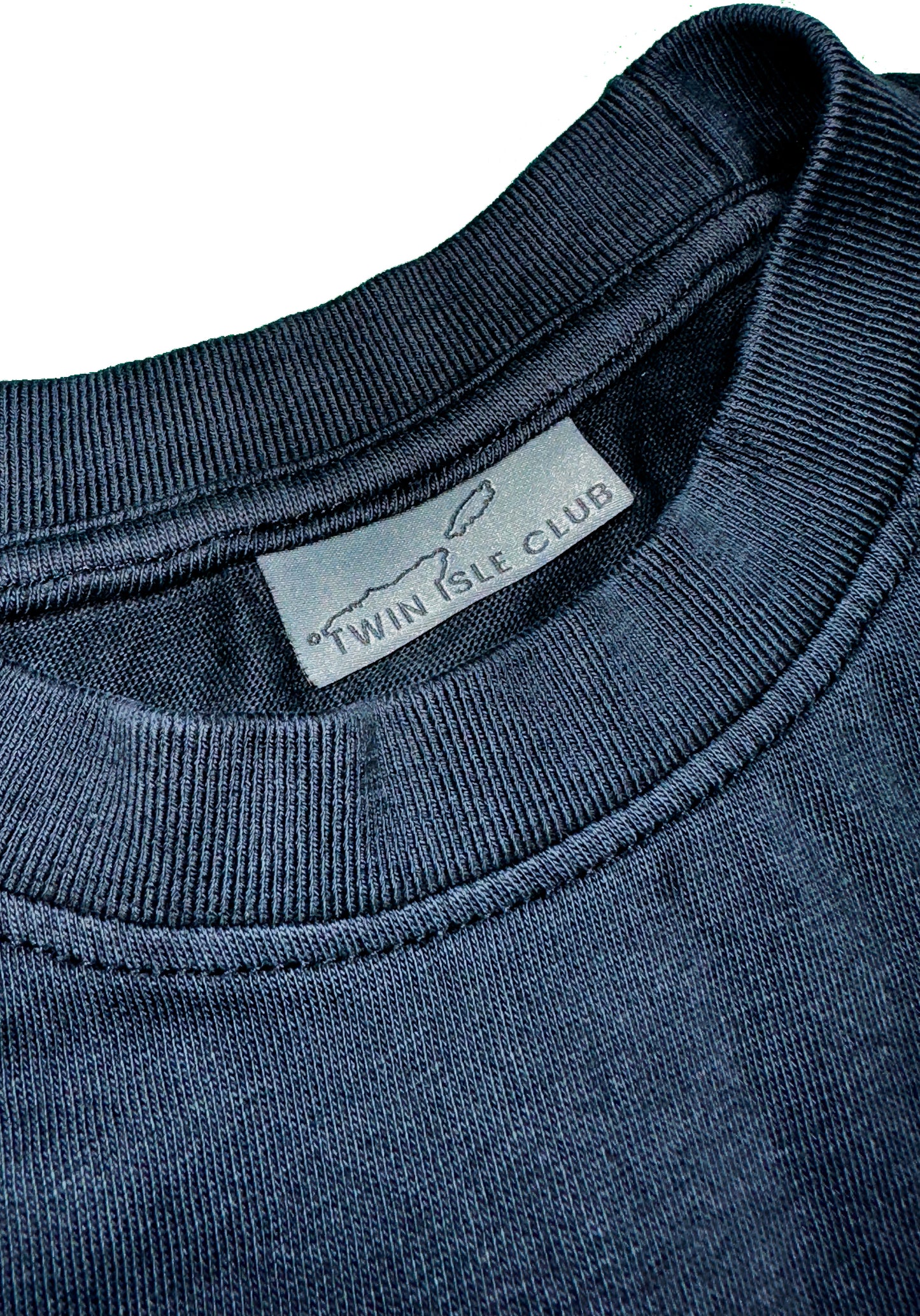 Oversized Drop Shoulder Tee Asphault